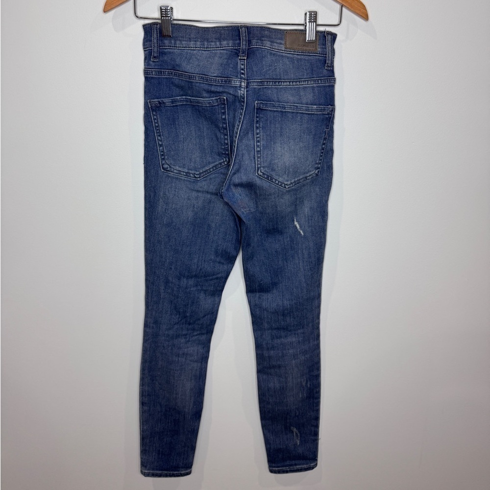 Express Stretch Performance Ankle Distressed Blue… - image 8